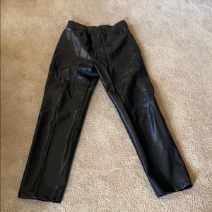 Vinyl Pants Vintage